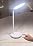 LED Desk Lamp With Swing Arm and Flexible Neck - 3CCT Table Lamp for Home, Office, College Dorm - Tall Lamp With Shade for Children Reading, Study - Eye-Care Touch Control