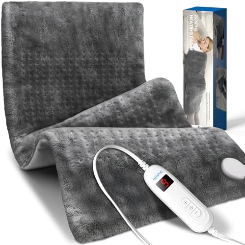 RENPHO 17"x33" Extra Large Heating Pad for Full Back Coverage