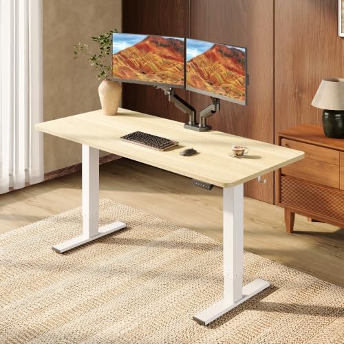 SANODESK 1'' Thick One-Piece 60 x 24'' Height Adjustable Standing Desk