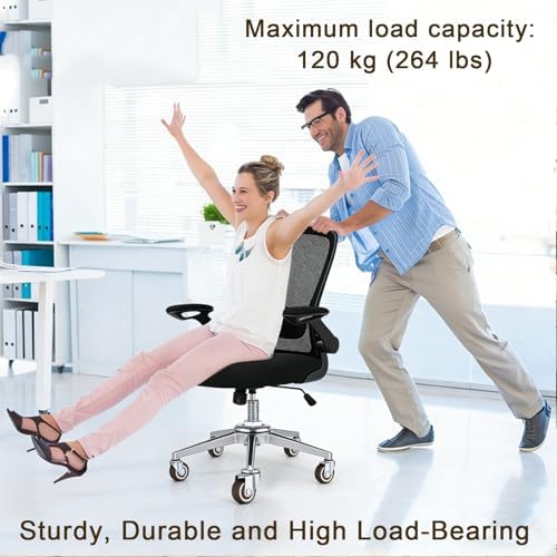 2" Office Chair Casters Wheels, 5-Pack, 10x15mm Threaded Stem Castor
