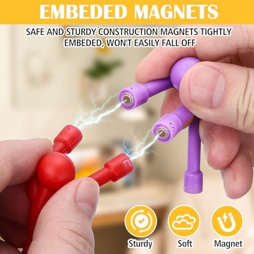 10Pcs Magnetic Travel Toys, Magnets Men for Kids, Cute Magnetic People