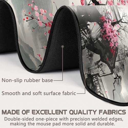 Gaming Mouse Pad, Large Mouse Pads for Desk, Mousepad Desk Matt for Desktop