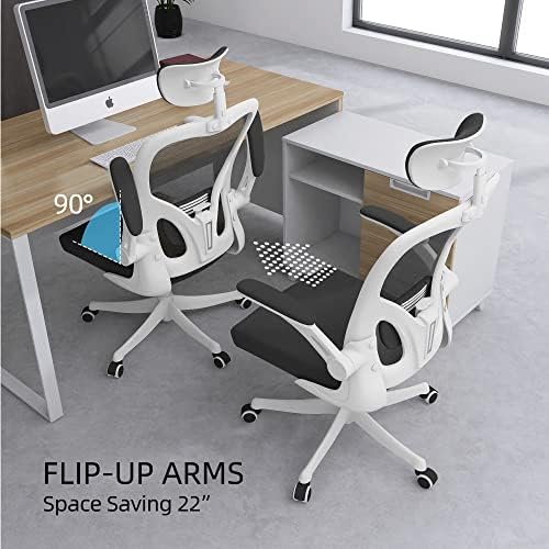 Office Chair Desk Chair with Adjustable Lumbar Support & Headrest