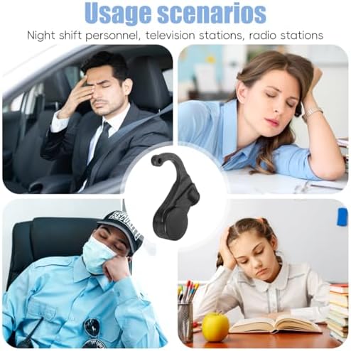 FRCOLOR Sitting Posture Reminder with Sleep Alarm for Drivers and Students Portable 2.75X1.96X0.59In Alert Device for Long-Distance Driving and Study