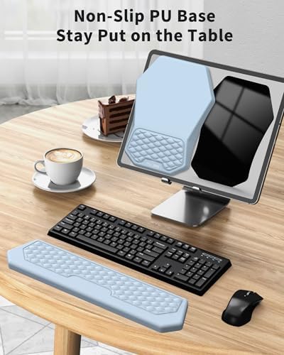 Ergonomic Mouse Pad with Wrist Rest Support for Carpal Tunnel Pain Relief