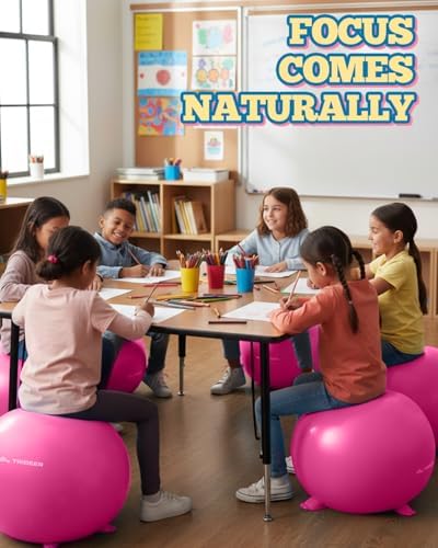Trideer Flexible Seating for Classroom, Yoga Ball Chairs for Kids