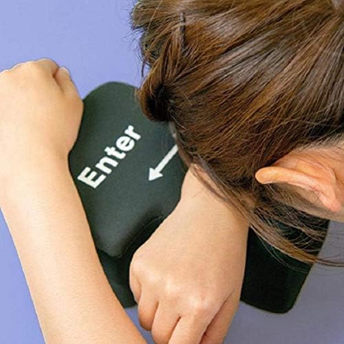 Soft Sponge Cushion with USB Button to Relieve Stress from Decompression 5.7" x8.3 x4.3 - Ideal for Office Workers (#1)