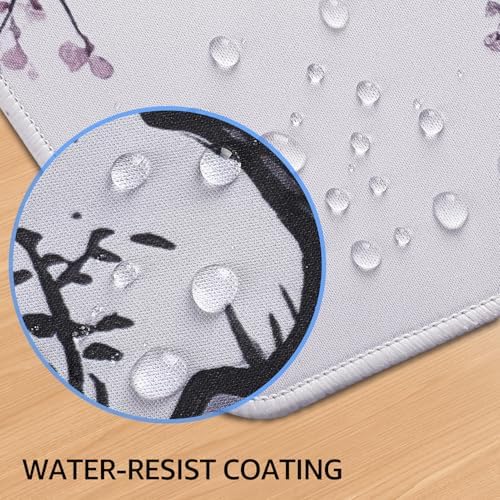 KTRIO Large Gaming Mouse Pad, Desk Mat, 31.5 x 15.7 in, Zen Sakura, XXL