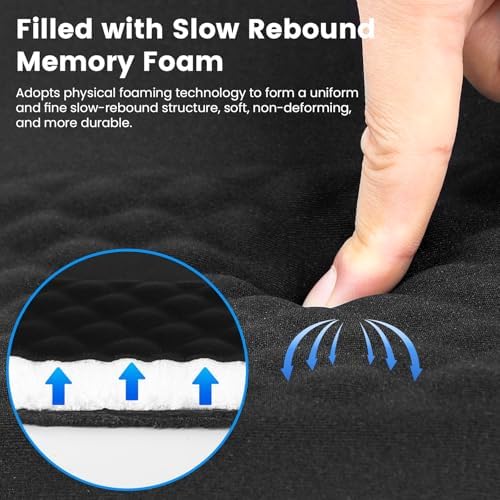 Ergonomic Mouse Pad with Wrist Reat, Memory Foam Support Mousepad