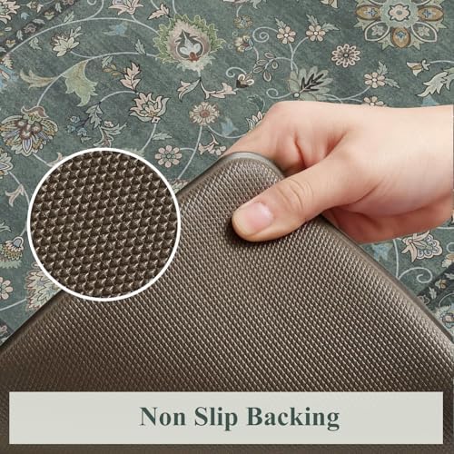 KIMODE Kitchen Mats for Floor Cushioned Anti Fatigue,Kitchen Rugs Sets of 2