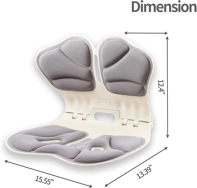 Lumbar Ergonomic Support for Office Chair Back Lumbar Support Ergonomic Back Support Pad Suitable for Office Chairs