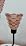 Lightdot Mid Century Modern Glass Table Lamp Vintage Pink Lamp Dimmable