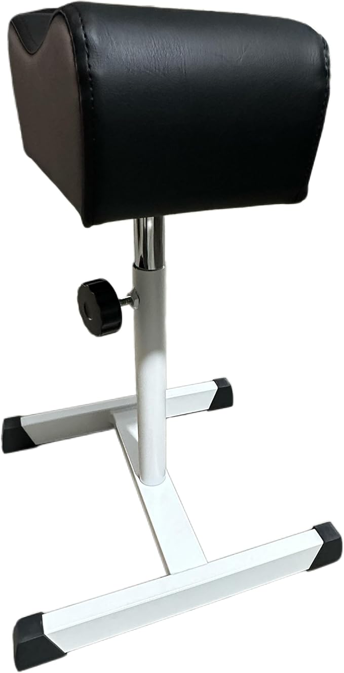 Pedicure Foot Rest,Soft,Nail Tech,Tattoo,Spa,Reinforce,Adjustable Height,Non-Slip,Black