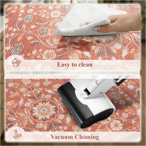 KIMODE Anti Fatigue Mat for Kitchen Floor,Cushioned Kitchen Rugs Sets of 2