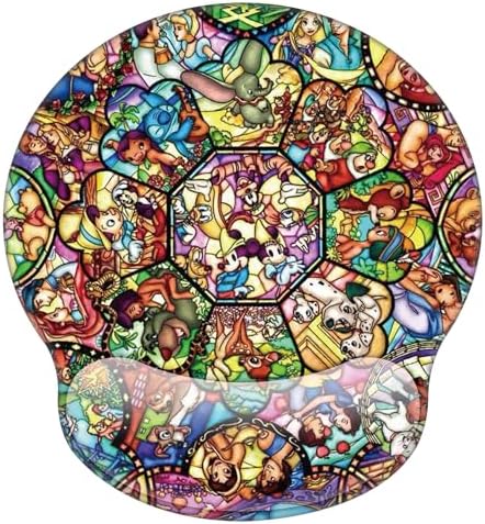 Anime Ergonomic Mouse Pad with Wrist Support,Gaming Mousepad wiht Non-Slip Rubber Base for Laptop, Pain Relief Mouse Pads for Desk for Office Home