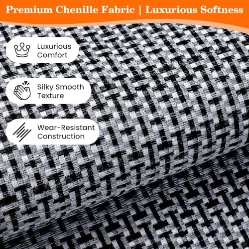 StepRite Kitchen Rugs, Kitchen Mats for Floor, 70"x20" Non-Slip Machine-Washable Kitchen Throw Rug, Navy Blue
