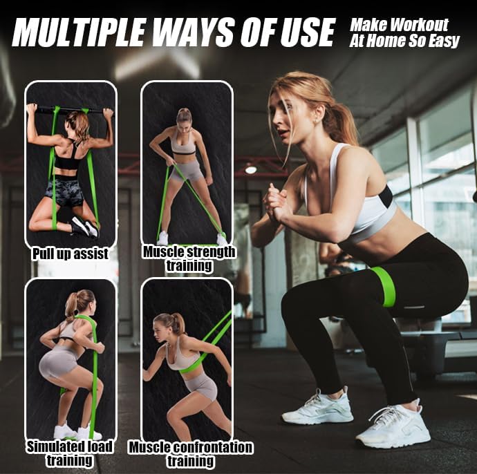 5PCS Resistance Bands for Working Out, Pull Up Assistance Bands Set