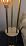 Lightdot Lotus Glass Floor Lamp with Shelf Red Flower Gold Floor Lamps