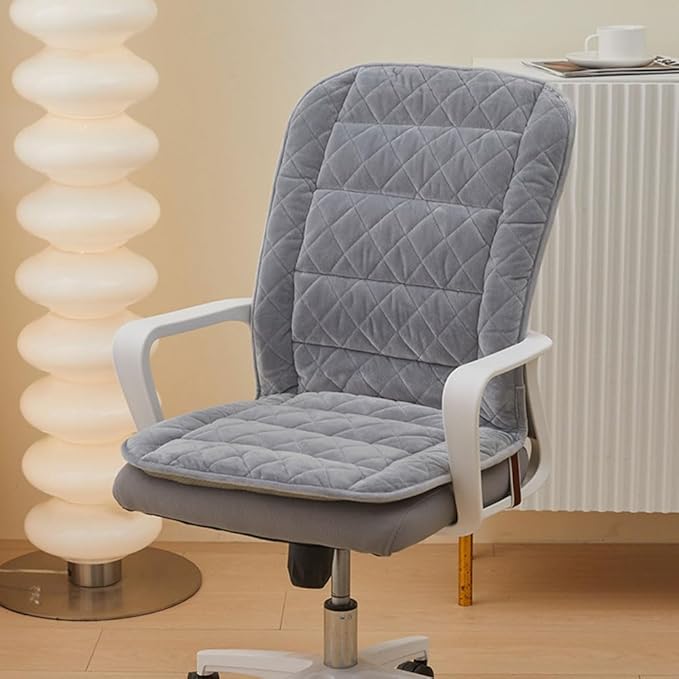 Office Desk Rocking Chair Pads with Ties, High Back Cushion for Home, 100 * 48cm