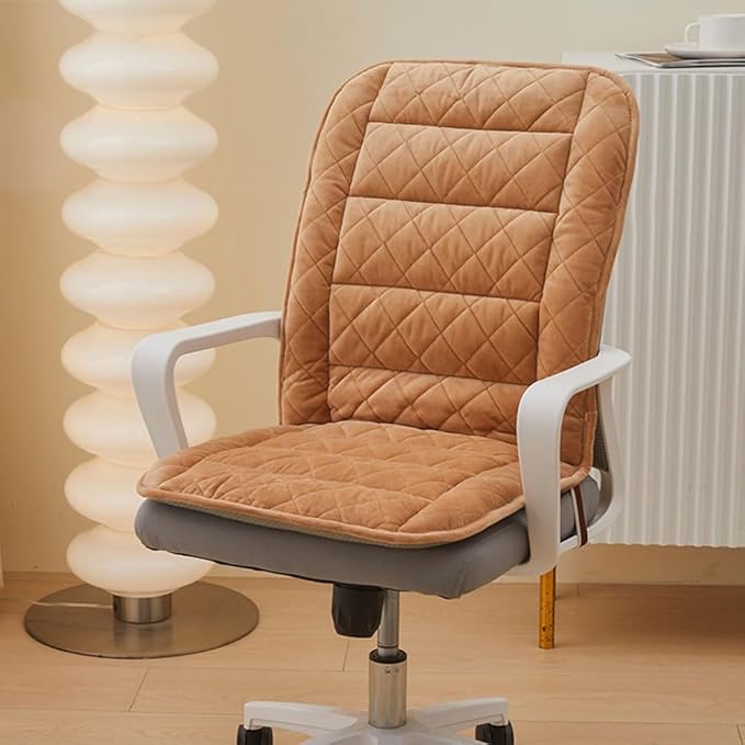 Office & Home Rocking Chair Pads with Ties - High Back Soft Seat Non-Slip Cushion, 100 * 48cm