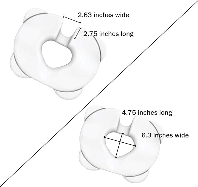 Contour Kabooti Donut Seat Cushion, 3-in-1 Design with Center Cutout for Tailbone Pain, Sciatica and Hemorrhoids