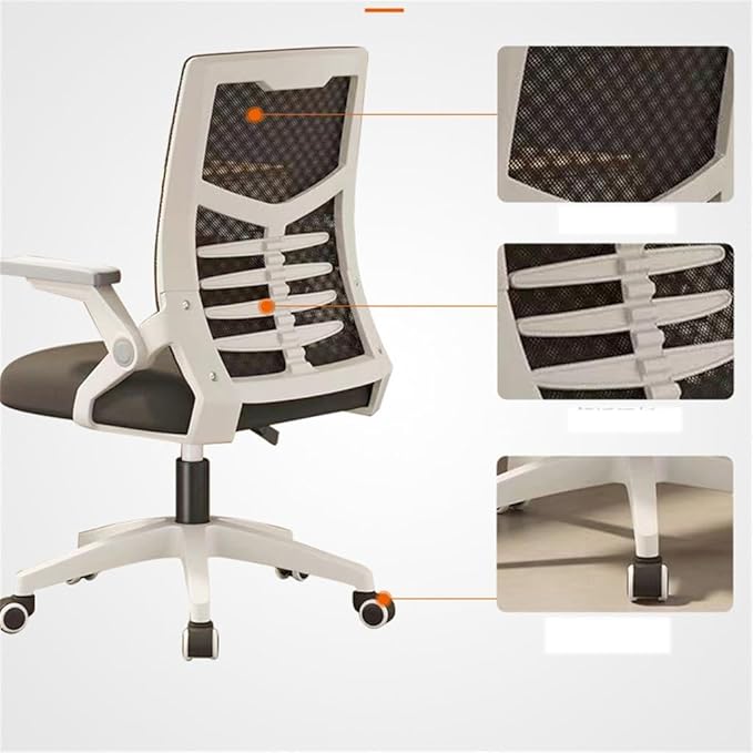 Mesh Breathable Office Chair Staff Meeting Home Computer Backrest Swivel