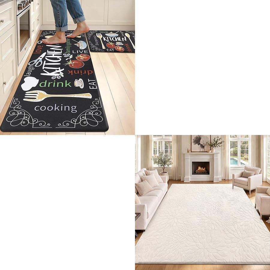 Kitchen Rug Sets 2 Piece and Area Rugs