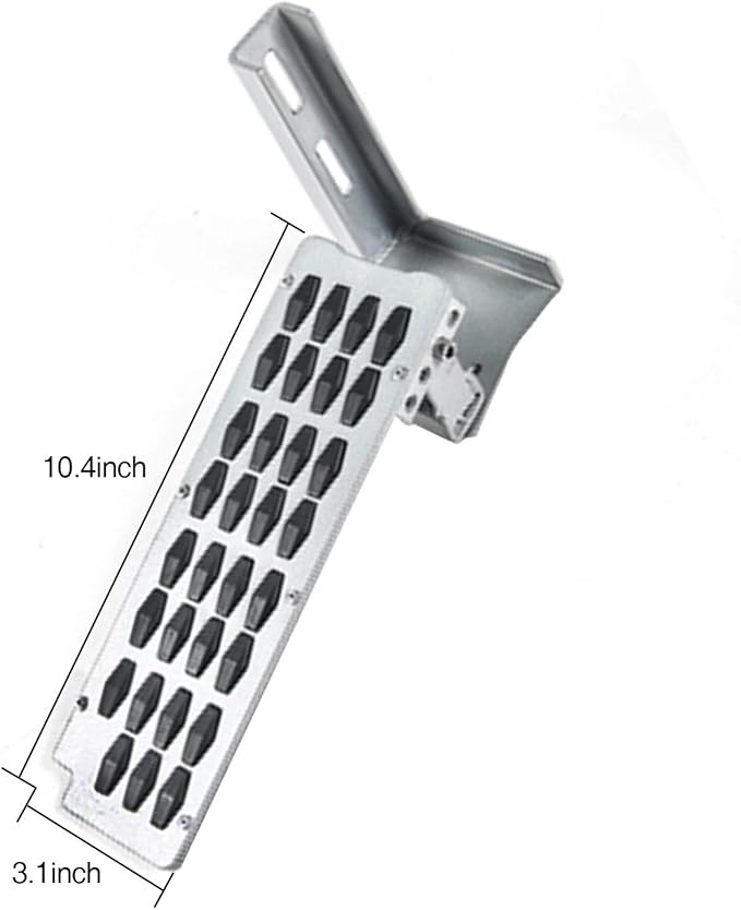 u-Box JK Dead Pedal Left Side Foot Rest Kick Panel for 2007-2018 Jeep Wrangler JK & Wrangler Unlimited