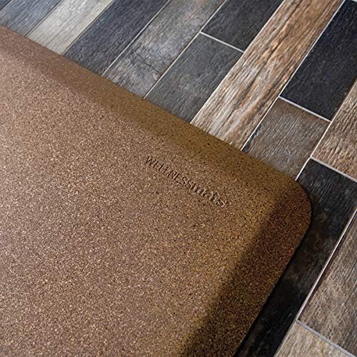 WellnessMats Granite Collection Anti-Fatigue Floor Mat, Polyurethane – Ergonomic Support Pad for Home, Kitchen, Garage, Office Standing Desk – Water Resistant - Made in USA