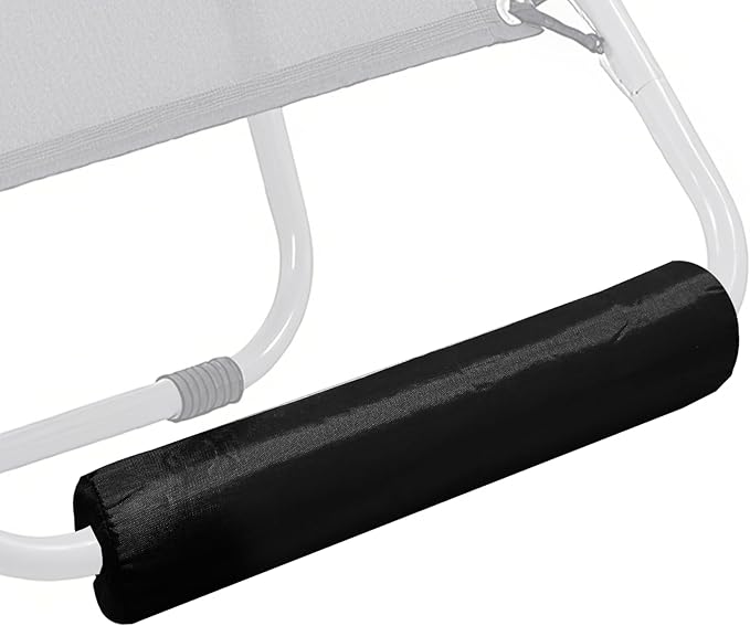 Zero Gravity Chair Foot Rest, Footrest Cushion for Anti Gravity Folding Recliner, Footrest Padding for Patio Lawn Outdoor Chair, Comfortable Foot Mat Accessories for Tall User