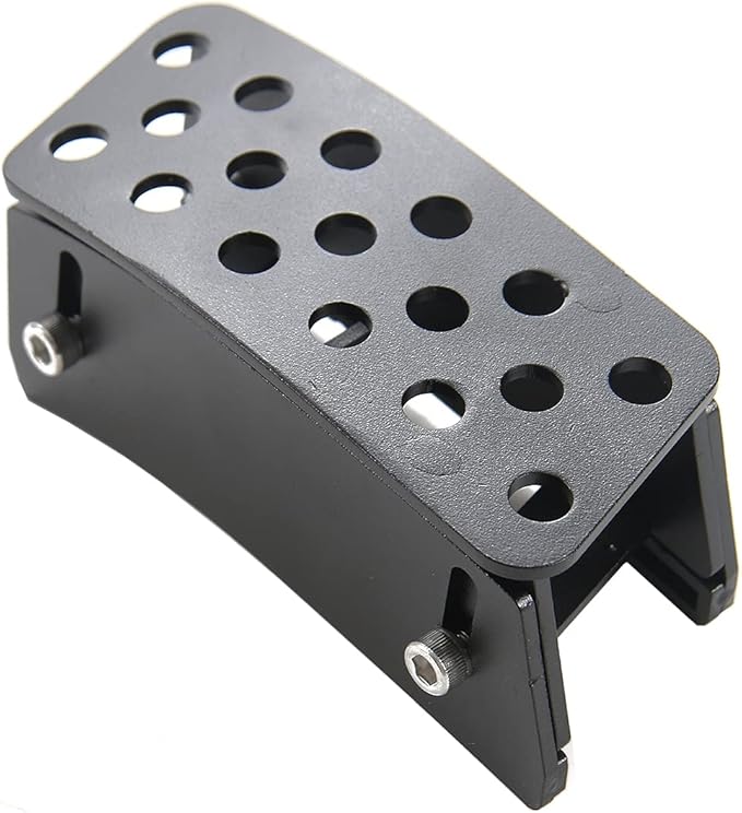 Anti-Slip Gas Pedal Extender Covers Adjustable Foot Rest Accelerator Pads for 2007-2020 Jeep Wrangler JK JKU JL JLU JT, 1PC