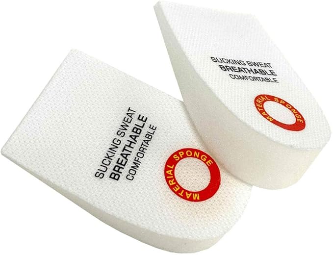 Kole Imports Memory Foam Heel Cushion Reduces Heel Shock and Pressure