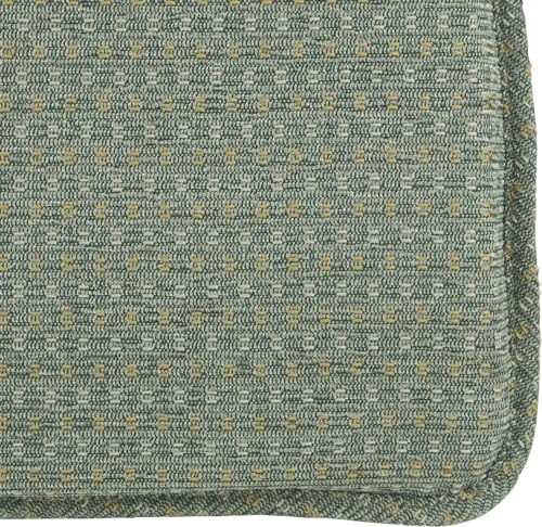 Klear Vu Raindrop The Gripper Non Slip Chair Cushions, Soft & Comfortable Seat Pad, Sitting Pillow for Kitchen, Dining or Office, 6 Count (Pack of 1), Celadon