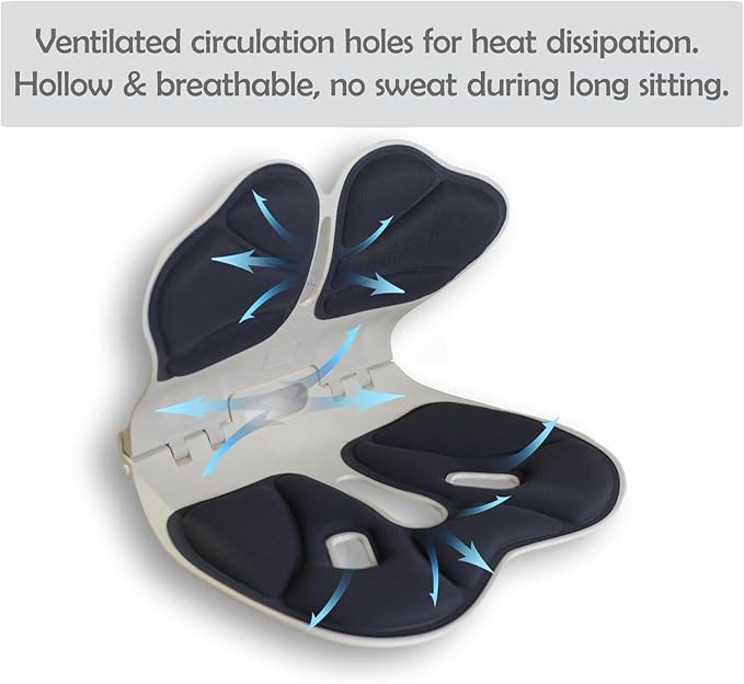 Lumbar Ergonomic Support for Office Chair Back Lumbar Support Ergonomic Back Support Pad Suitable for Office Chairs