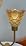 Mid Century Modern Table Lamp Dimmable Vintage Gold Glass Lamp Gift