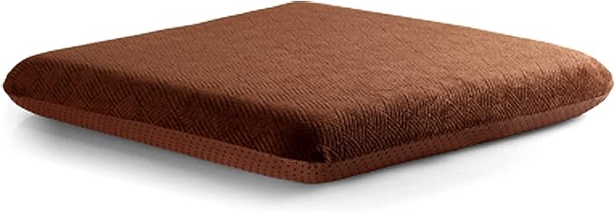 Sigmat Recliner Cushion for Elderly with Memory Foam 20x20x3 Inches Large Square Seat Cushion for Recliner Chair, Floor Pillow, Truck Seat Cushion Coffee