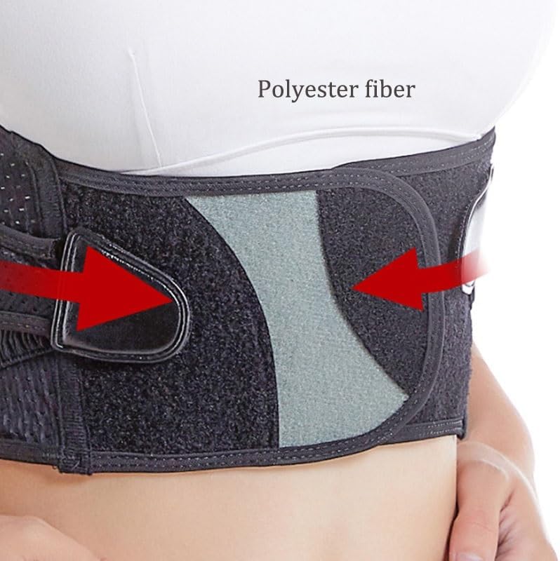 Adult Men Women's Shoulder Opening Invisible Comfortable Posture Correction Belt (D,Small)