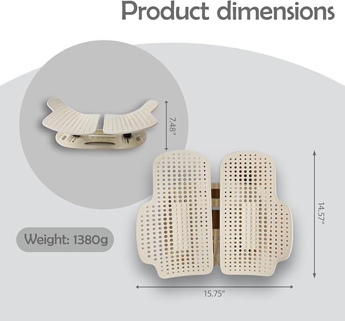 Back Support for Office Chair, Lumbar Support with Up & Down Adjustment,Ergonomic Lumbar Support Pillow for Office Chair, Lumbar Pillow for Home Office Desk Chairs