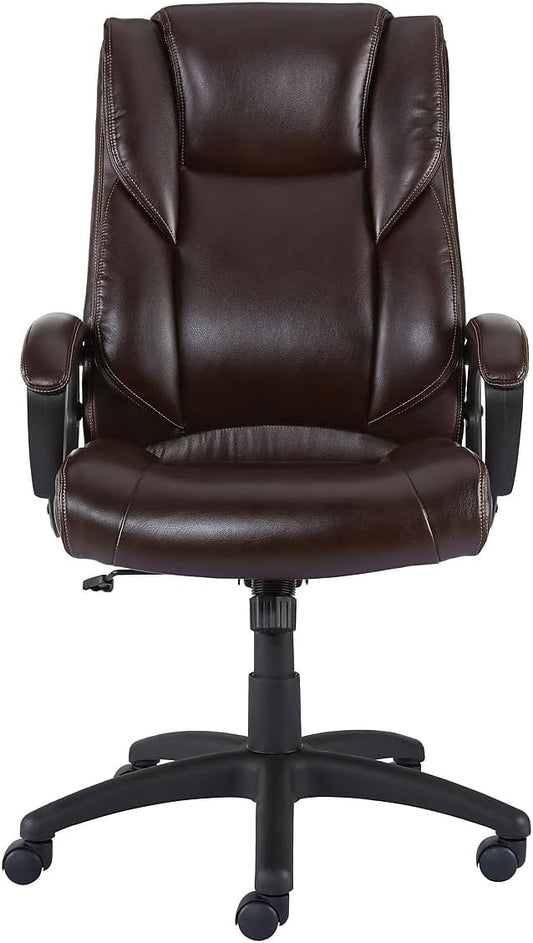 Staples Kelburne Luxura Office Chair Brown
