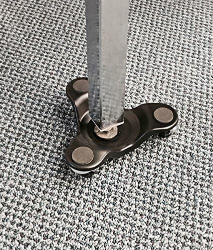 Shepherd Hardware Move-It 9299 6-Inch Steel Tri-Dolly, 200-lb Load Capacity, Black (Pack of 2)
