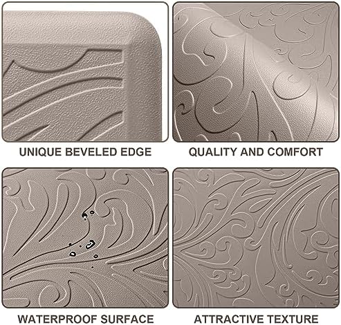 Kitchen Mat Cushioned Anti-Fatigue Comfort Standing Mat Rug for Home,Office