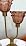 Lightdot Mid Century Modern Flower Table Lamp Vintage Pink Lamp Dimmable