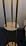 Lightdot Lotus Glass Floor Lamp with Shelf Amber Flower Gold Floor Lamps