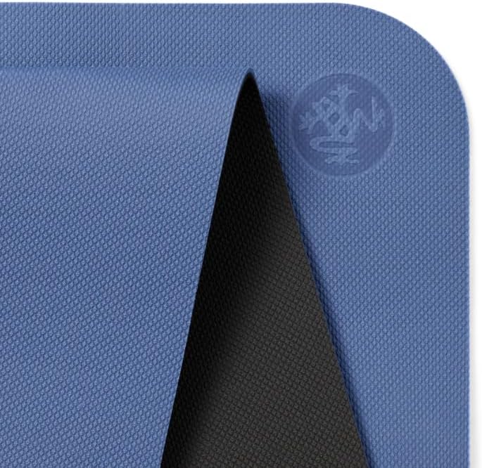 Manduka Begin Yoga Mat 68" - 5mm Cushioning | Comfortable, Lightweight & Reversible with Alignment Stripe | Budget-Friendly | 68 x 24 inches