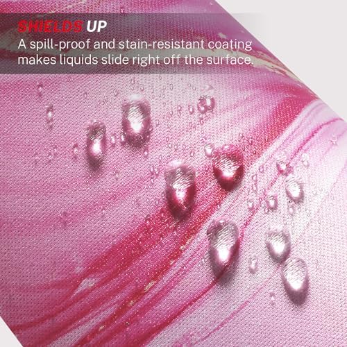 MROCO Essential Office & Gaming Mouse Pad, 8.5 x 11 Inch, Pink Marble