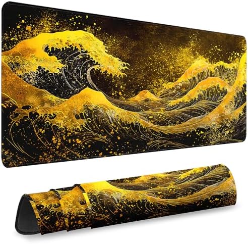 Mouse Pad Gaming - Desk Mat for Keyboard and Mouse - Large Mouse Pads for Desk, Gaming Mousepad with Non-Slip Base, Desks Pad (31.5" X 11.8") for Game, Office and Home