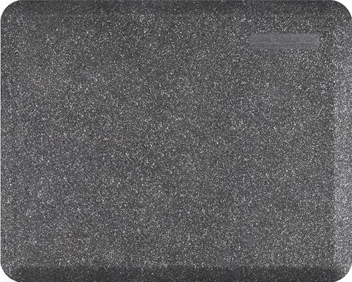 WellnessMats Granite Collection Anti-Fatigue Floor Mat, Polyurethane – Ergonomic Support Pad for Home, Kitchen, Garage, Office Standing Desk – Water Resistant - Made in USA