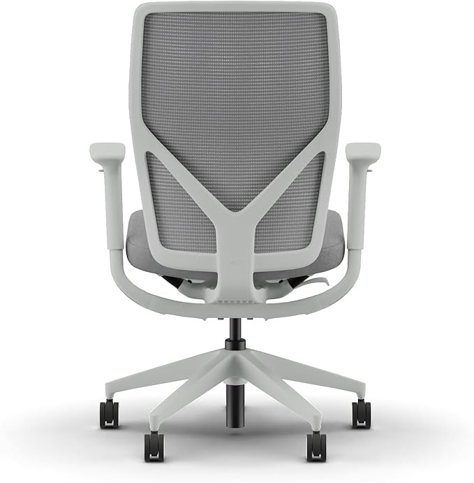 HON Flexion Ergonomic Mesh Office Chair with Lumbar Support, Height‑Adjustable Arms, Weight‑Activated Flex Seating, Swivel Desk or Conference Chair, Titanium Frame, Aspen