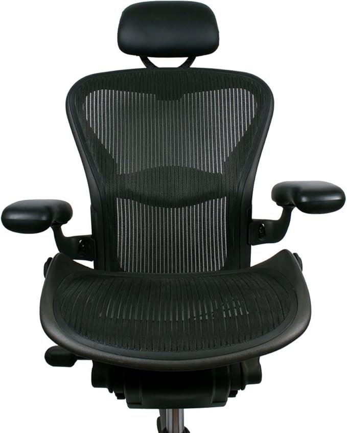 Engineered Now The Original Headrest for The Herman Miller Aeron Chair (Mineral, H6 for Remastered)