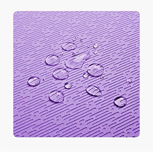 Hatha Yoga Extra Thick TPE Yoga Mat - 72"x 32" Thickness 1/2 Inch -Eco Friendly- With High Density Anti-Tear Exercise Mats For Home Gym Travel & Floor Outside